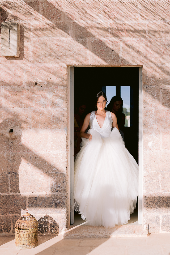 masseria potenti wedding bride preparation