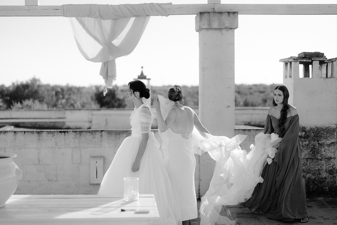 masseria potenti wedding bride preparation
